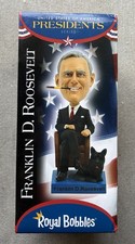 Royal Bobbles US Presidents #32 Franklin D Roosevelt Bobblehead Figure - NIB picture