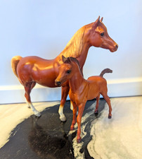 Vintage Breyer Mare PAM #840 & PAF #218 Both Red Chestnut Traditional Lot of 2 picture
