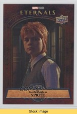 2023 Upper Deck Marvel Eternals Characters Red Lia McHugh as Sprite READ 1g4p picture