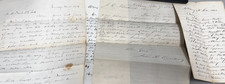 Lot of 4 Handwritten Signed New York Legal Letters from the 1860s picture
