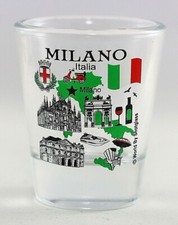 MILAN ITALY GREAT ITALIAN CITIES COLLECTION SHOT GLASS SHOTGLASS picture