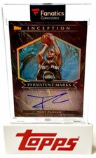 2025/26 TOPPS Inception Tony Parker Autograph 5/5 picture