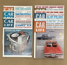 1963 Car Life Magazines Lot of 6 picture