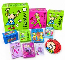 Vintage Y2K Bang on the Door Groovy Chick Friends Happy 11-Piece Lot NEW Sealed picture