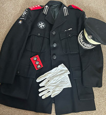 Vintage St John Ambulance Ceremonial Dress Uniform Set - Tunic, Cap.. picture