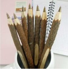 10 Pcs Cute Wood Tree Branch Stationery Pen Ballpoint Pen Office Supplies picture