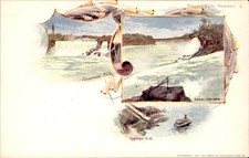 Niagara Falls ON Niagara Falls Views c1900s Vintage Postcard picture