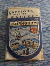 Vintage Sampson's Cairngorm Woven Cloth Patch Badge  picture
