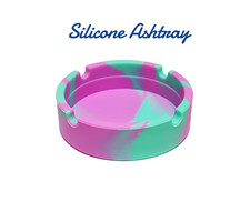 Silicone Ashtray – Thickened, Portable, Unbreakable, Home/Outdoor picture