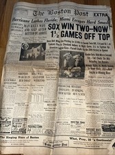 The Boston Post August 27 1949 Hurricane Red Sox Cochino Sub picture