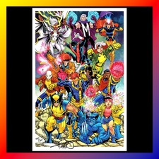 X-MEN '97 Signed ART PRINT Todd Nauck CYCLOPS Autographed LIMITED 300 Wolverine picture