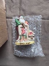 Vintage RSVP International 1991 England Santa of the Nations Porcelain Figurine picture