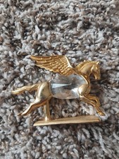 Vintage Manon 1984 Gold Miniature Pegasus Figurine picture