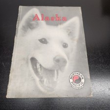 Vintage 1931 Northern Pacific Alaska Travel Brochure Guide Map Railroad Ephemera picture