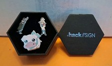 .hack sign Three Pin Collection picture