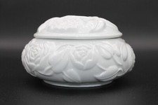 Vintage GERMAINE MONTEIL France Porcelain Trinket Box Candle Holder picture