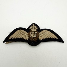 Genuine WW2 RAF Royal Air Force Padded Pilots Wings picture
