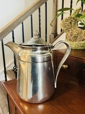 RARE RITZ CARLTON Hotel Silver Pitcher Silver Soldered Reed & Barton 64oz picture