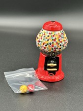 PHB Gumball Machine Porcelain Hinged Trinket Box With 2 Gumball Trinkets picture