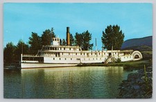 SS Sicamous Sternwheeler Okanagan Lake Penticton British Columbia Postcard picture