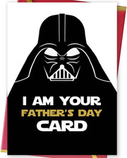 Star Wars Fathers Day Card,Funny Fathers Day Star Wars Gifts,Darth picture