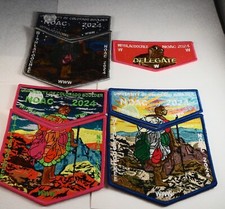 Withlacoochee 2024 NOAC OA SET: iNCLUDES DELEGATE FLAP only 50 MADE picture