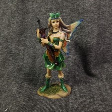 Faerie Glen Style Forest Fairy With Sword 6 In Figurine Nature Guardian  picture