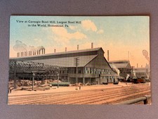 PA Pennsylvania Homestead Carnegie Steel Mill Largest In World, PM 1914 picture