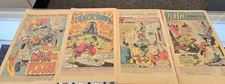 VINTAGE 70's DC MARVEL Comic Books Flash Shield, Hulk Fantastic Four LOT of 4 picture