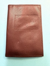 Seabourn Cruise Line Card Holder Travel Wallet Maroon picture