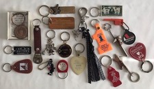 VTG Advertising Keychain Lot (19)~Goodwrench/1962 Class/Motors/Statue of Liberty picture