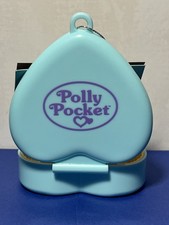 Mattel Polly Pocket Blue Plastic Hanging Ornament, Heart-Shaped A31287 (2026) picture