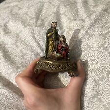 mary and baby jesus figurine Antique Vintage picture