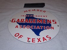 VINTAGE MEMBER INDEPENDENT GARAGEMENS ASSOCIATION TEXAS 14