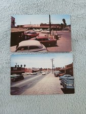 1950's Scottsdale Arizona- Main Street View Vintage Postcards picture