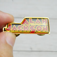 Vintage Alan Jackson Country Music Souvenir Metal Lapel Pin picture