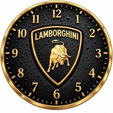 Lamborghini Car 9” Wall Clock/ Great Gift Idea 🎁 picture