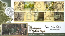 Sir Ian McKellen, Gandalf Actor, Hand Signed Myth & Magic FDC - First Day Cover picture