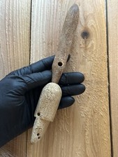 Tomachee Artifacts 👣 ESKIMO INUITS TRANSFER SOCKET  W/ ORIGINAL HARPOON POINT🔥 picture