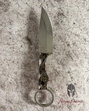 NEW Half Face Blades Jaq One-Off Custom Carbon Burlap Copper Mesh Fixed Blade picture