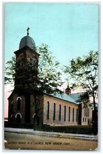 1908 Sacred Heart Roman Catholic Church Building New Haven Connecticut Postcard picture
