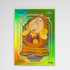 COGSWORTH #53 2024 Topps Chrome Disney Green Refractor 29/99 picture