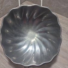 Vintage Wilton Armetale Eddy Pewter Bowl 7