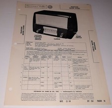 Truetone Model D2483 Photofact Folder picture