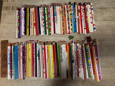 Lot of 100 Unused Pencils See Pictures.  This is a collection picture