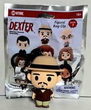Dexter Series 1 Figural Bag Clip Keychain Detective ANGEL BATISTA picture