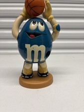 M&M’s Blue Basketball Player Candy Dispenser Figure Collectible picture