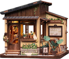 Japanese Miniature House - DIY Book Nook Kit | Japan 3D Wooden Puzzles for Adult picture