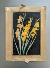 Vintage Original Leonard Hutchinson serigraph listed Canadian artist Hamilton ON picture