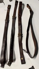 1 Original Swedish Mauser Rifle Sling M96 M38 Leather Military Surplus WWII Era picture
